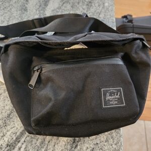 Herschel Supply Company Black Crossbody Sling Bag